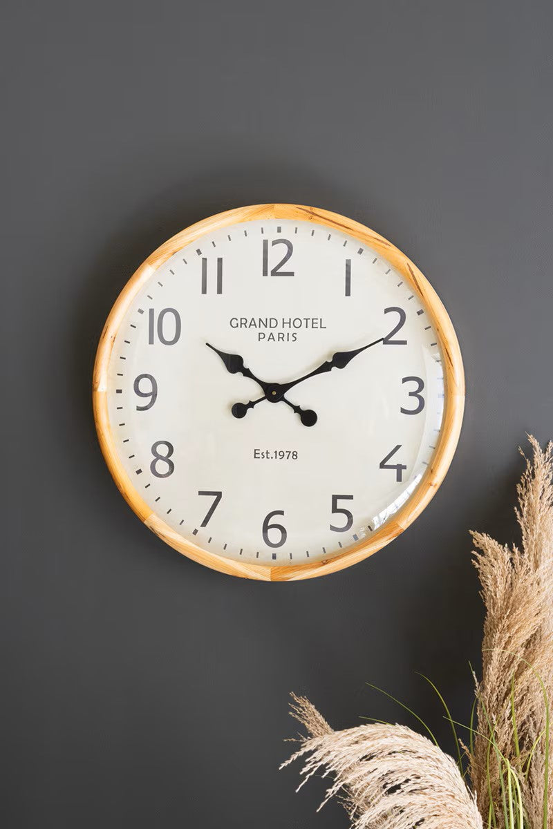 Grand Hotel Wall Clock