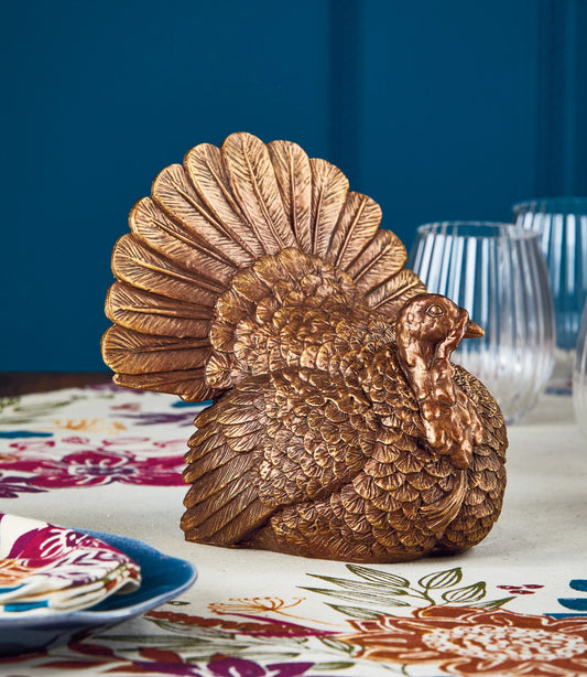 Gold Turkey Decor