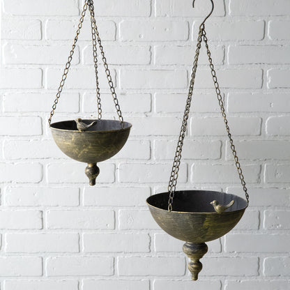 Hanging Finial Planters Set