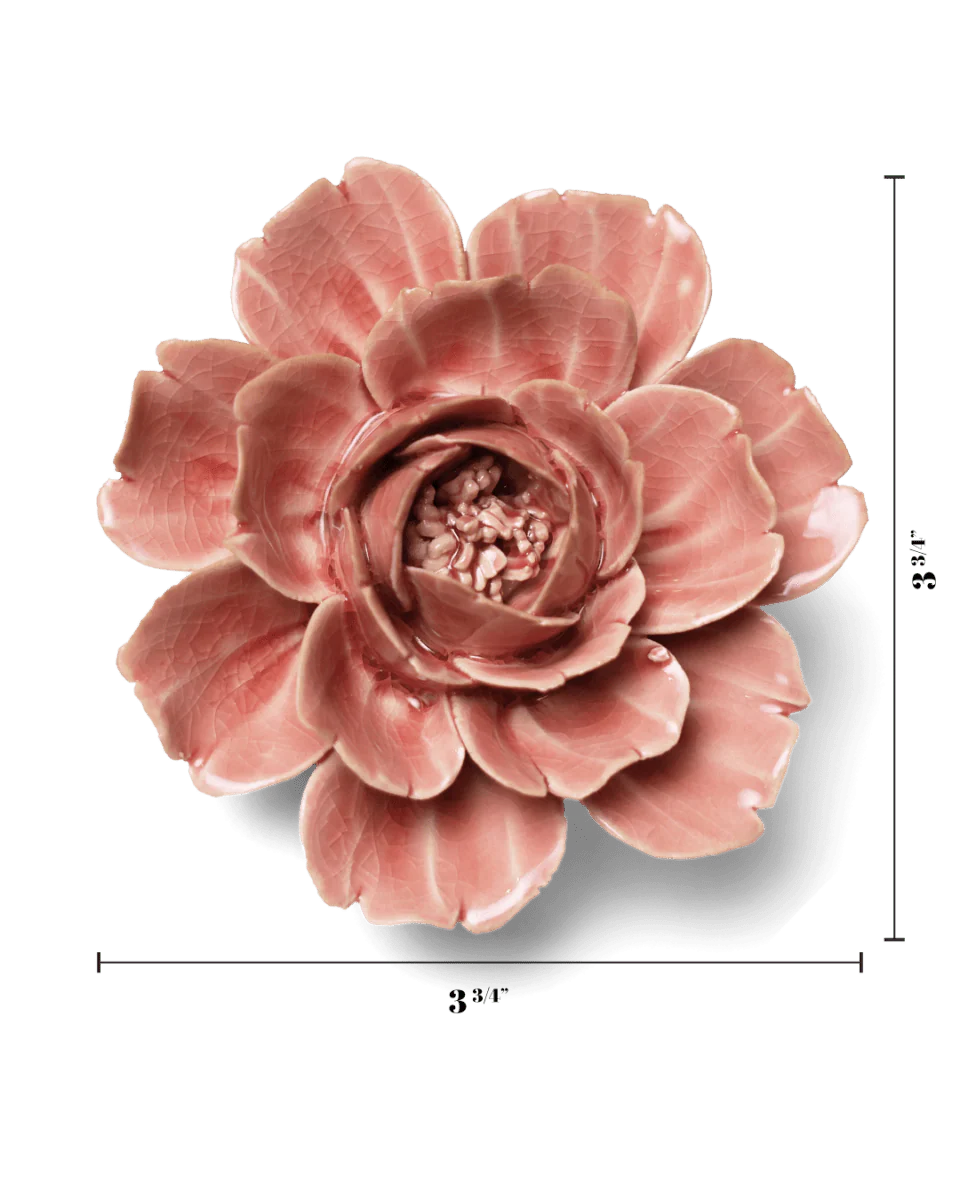 Champagne Pink Rose Wall Flower