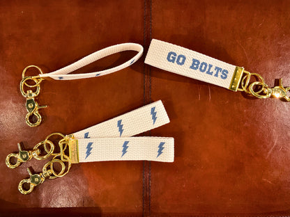 Lightning Hockey Keychain