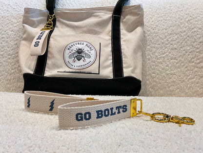 Lightning Hockey Keychain
