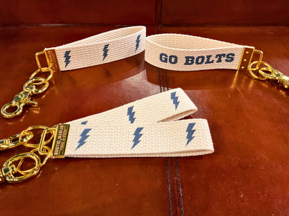 Lightning Hockey Keychain