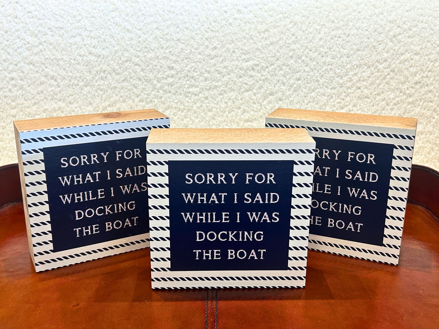 Sorry While Docking