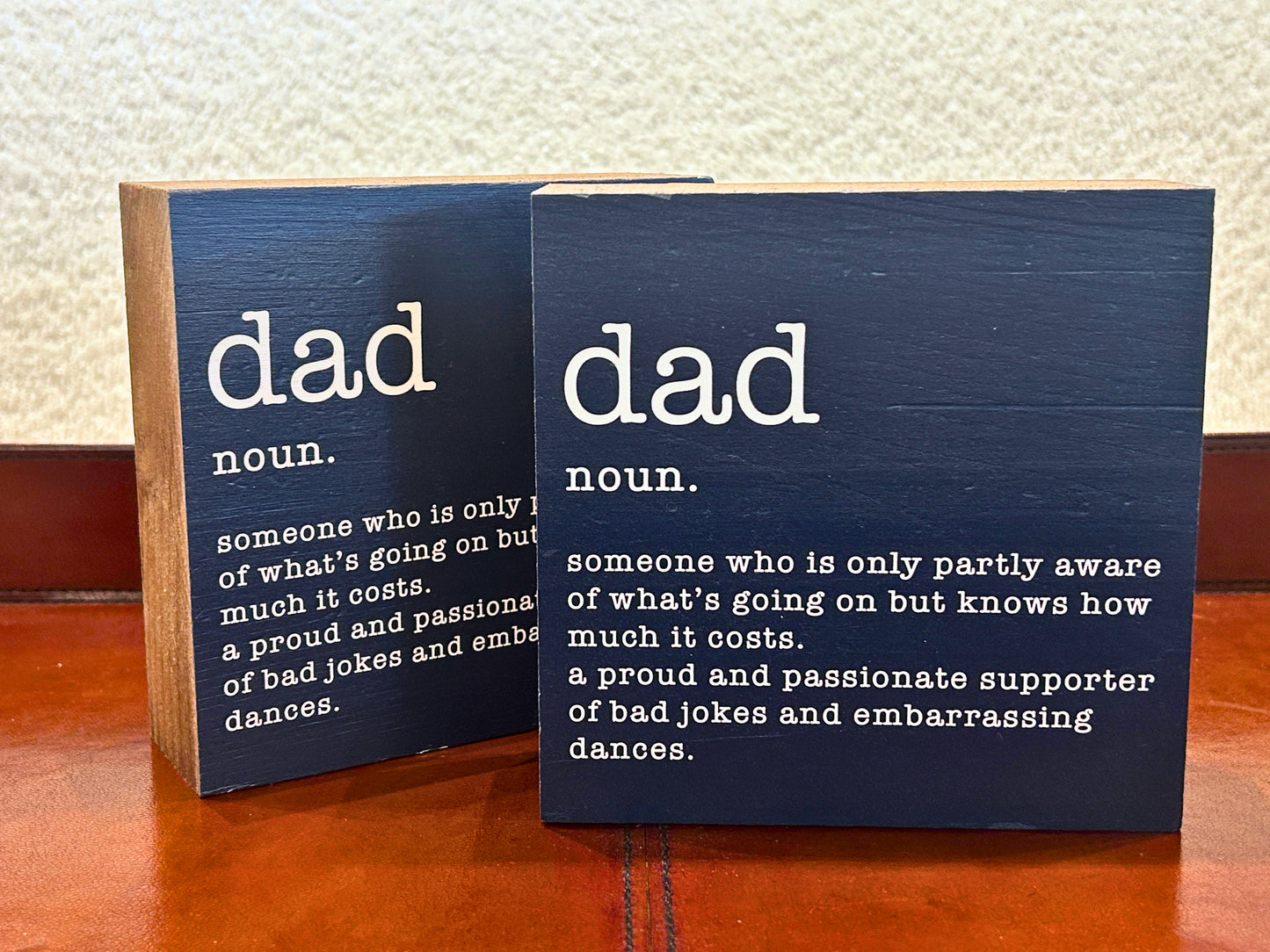 Dad Definition Block Sign
