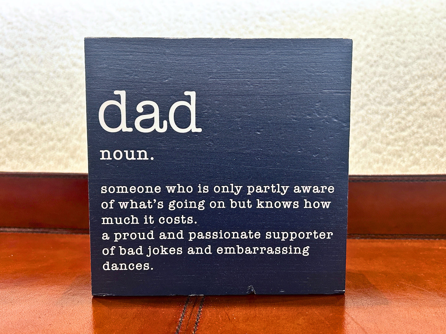 Dad Definition Block Sign