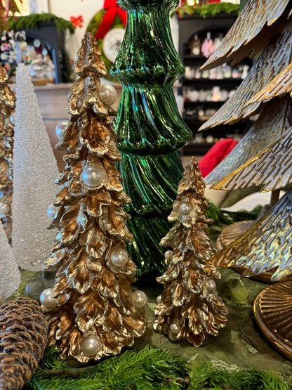 Gold Tree w/ Faux Pearls - Small