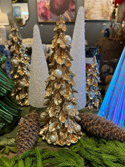 Gold Tree w/ Faux Pearls - Large