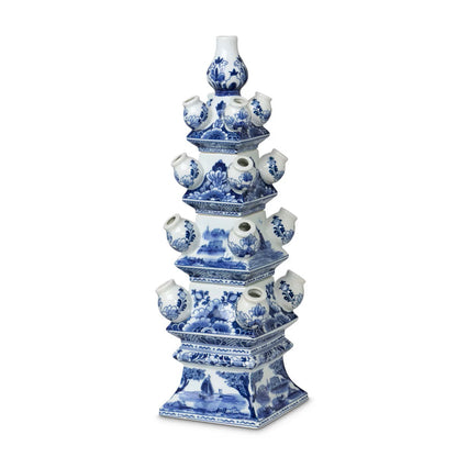 Imperial Ceramic Chinoiserie Tulip Vase