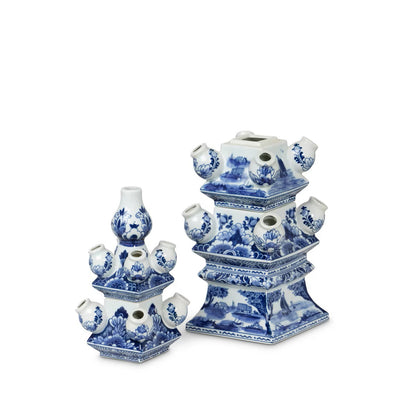 Imperial Ceramic Chinoiserie Tulip Vase