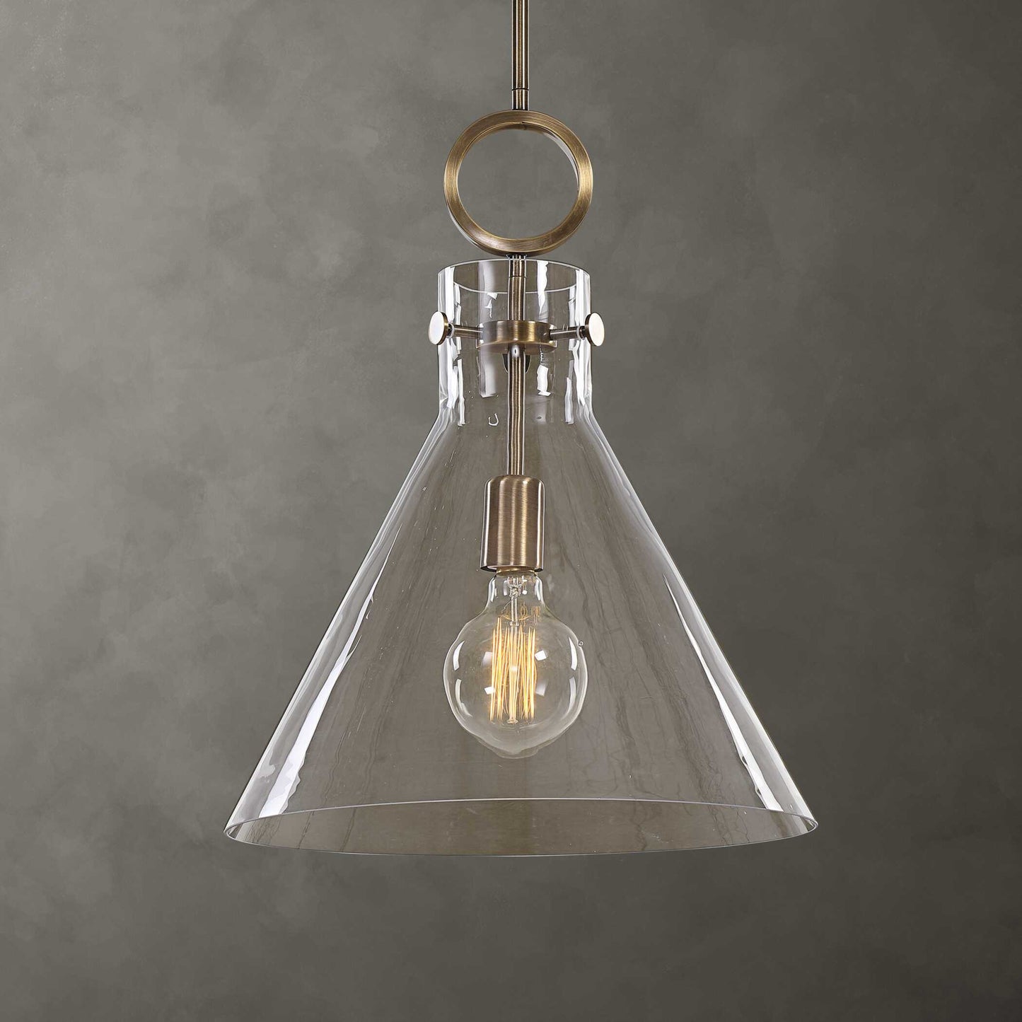 Imbuto Funnel Glass 1 Light Pendant
