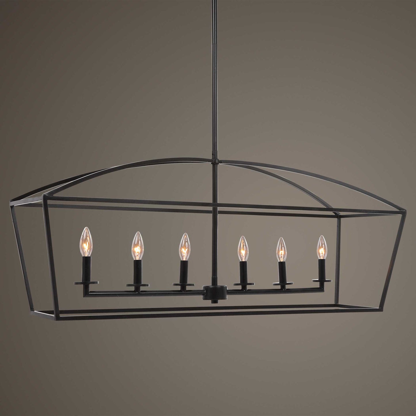 Clayton 6 Light Linear Chandelier