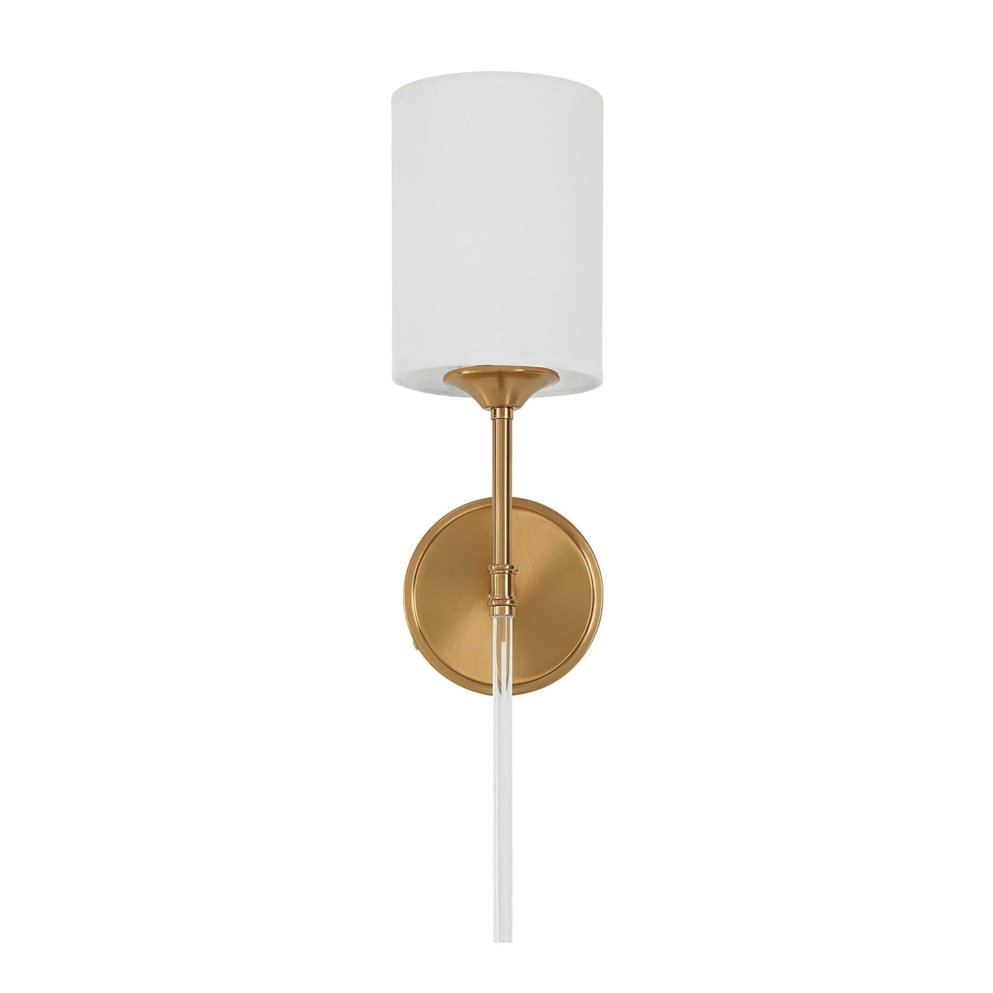 Awyr 1 Light Brass Sconce