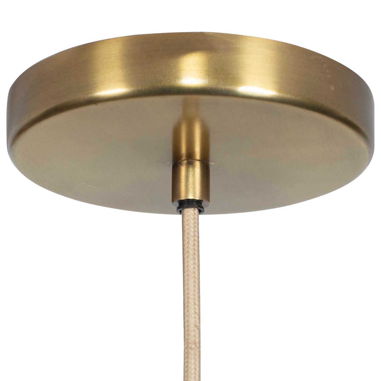 Murmur Woven Brass 1 Light Pendant