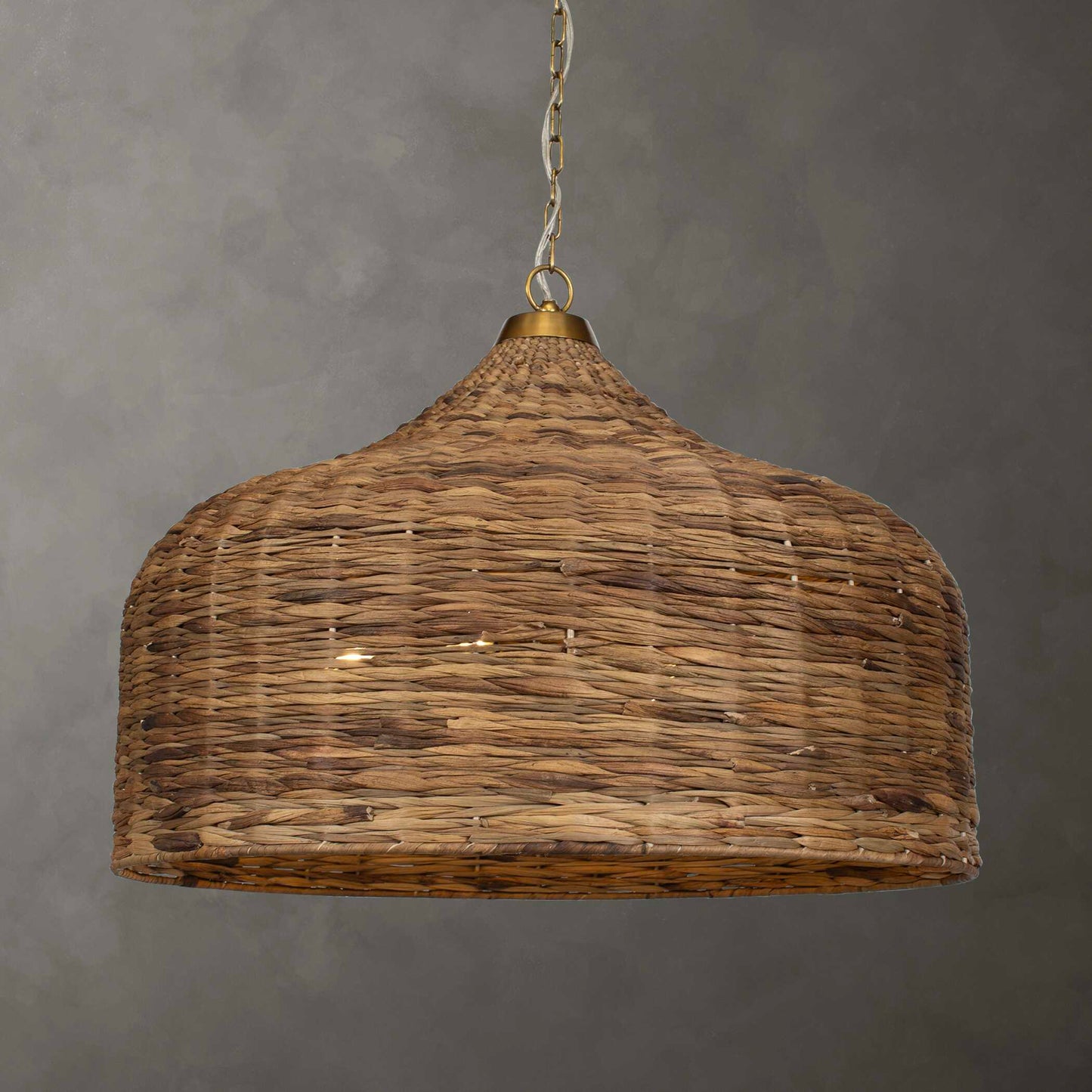 Tauranga Seagrass 5 Light Pendant