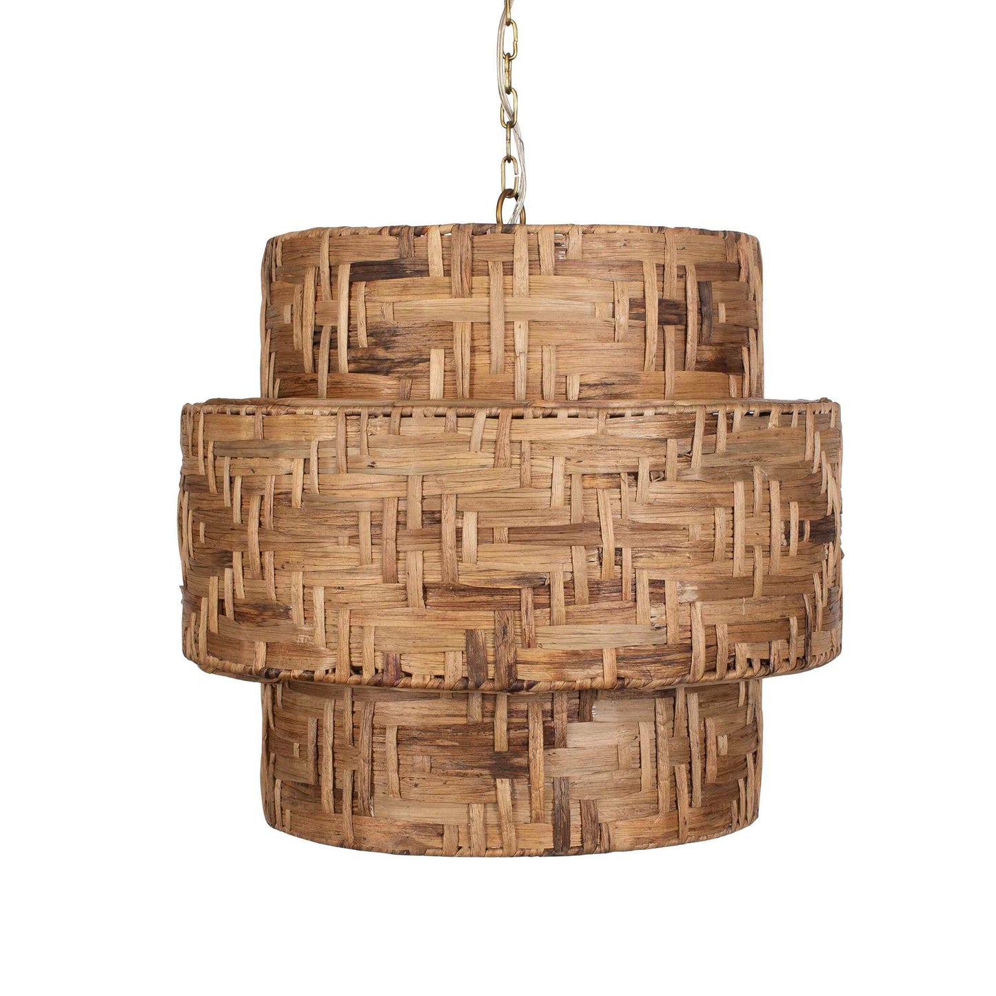 Water Hyacinth 4 Light Woven Pendant