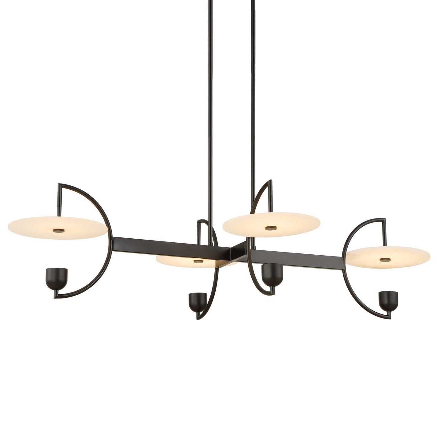 Kyoto 4 Light Linear LED Chandelier