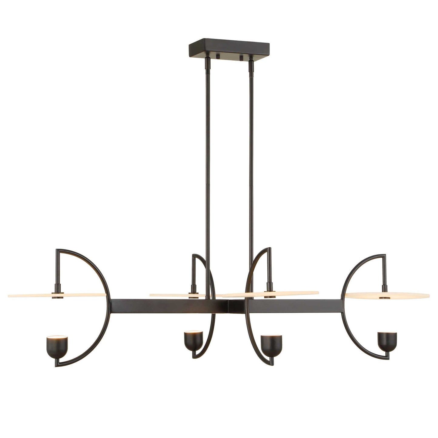 Kyoto 4 Light Linear LED Chandelier