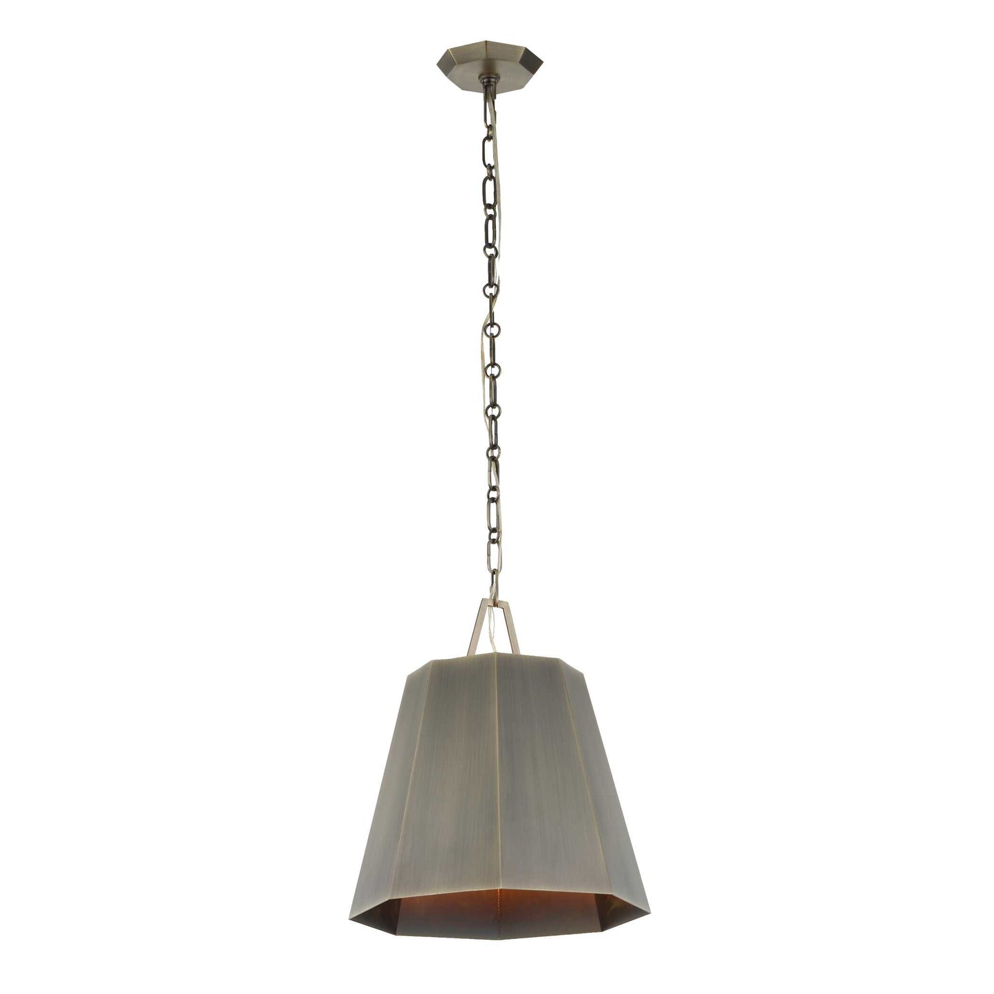 Granada 1 Light Hexagon Pendant