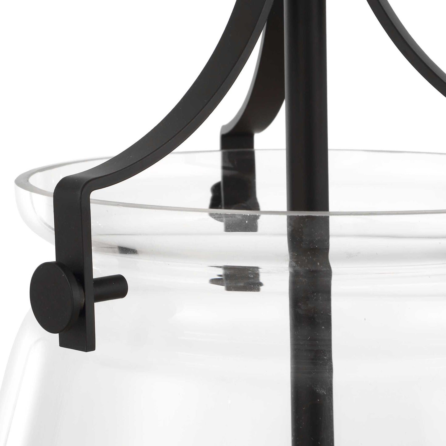 Dewdrop 1 Light Glass Shade Pendant