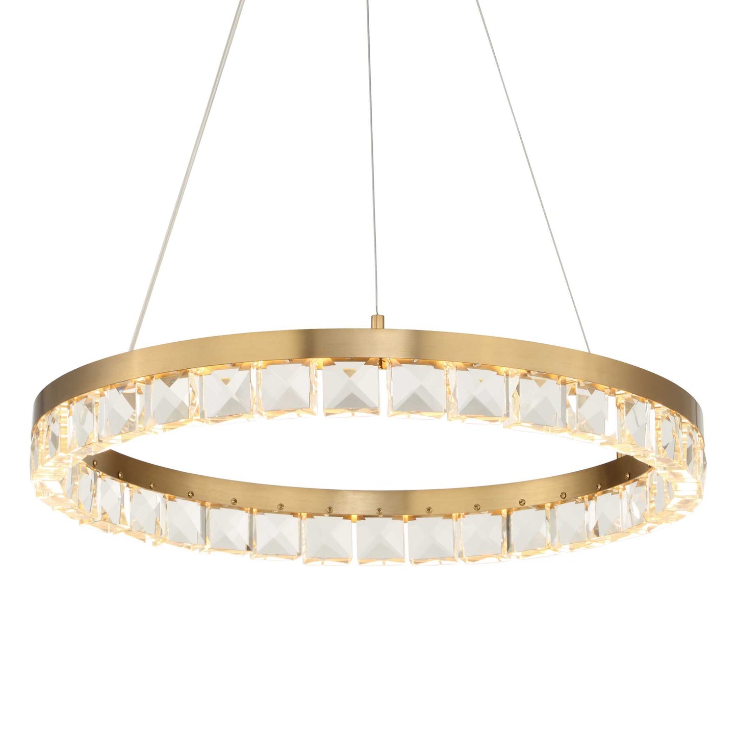 Segovia Round Crystal LED Chandelier