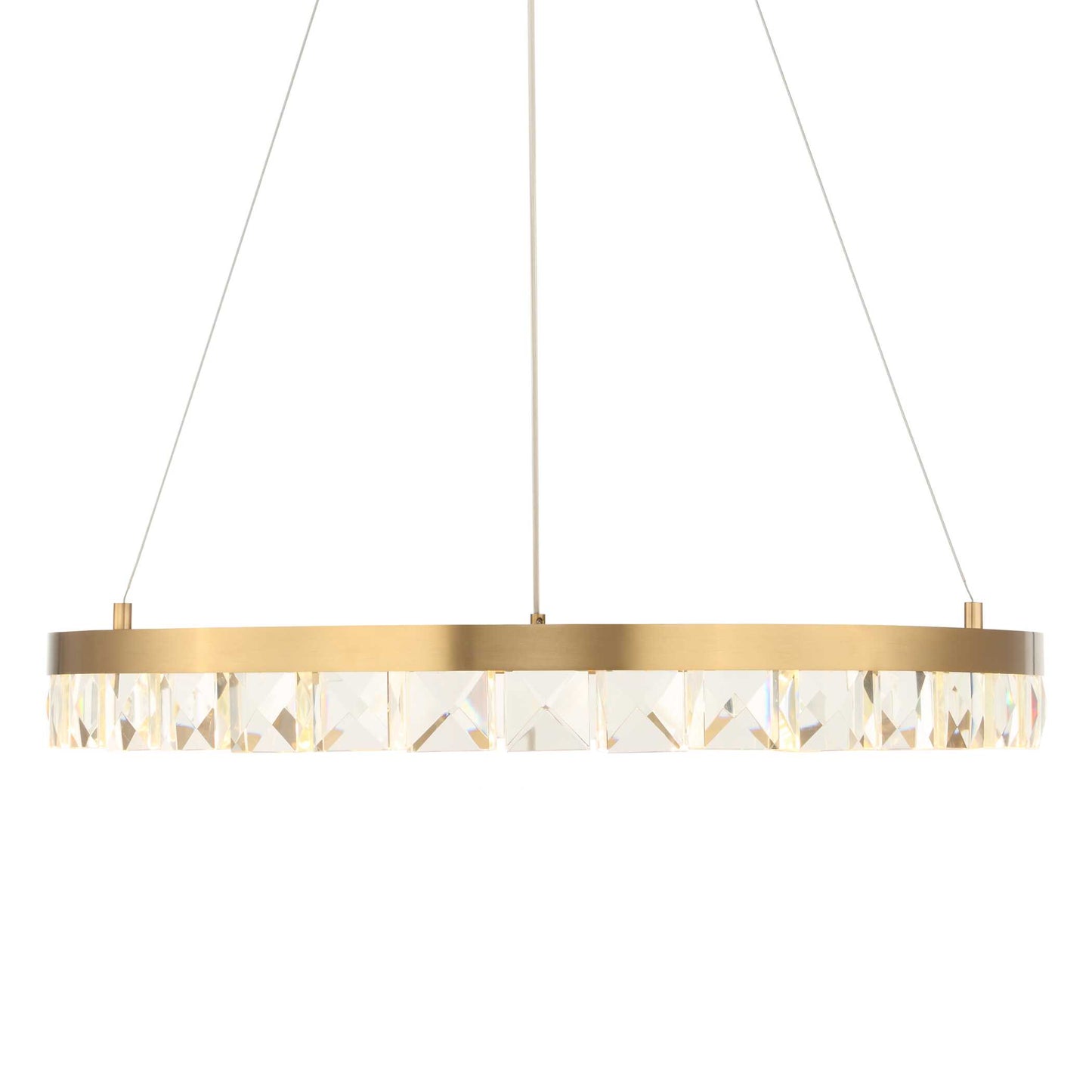 Segovia Round Crystal LED Chandelier