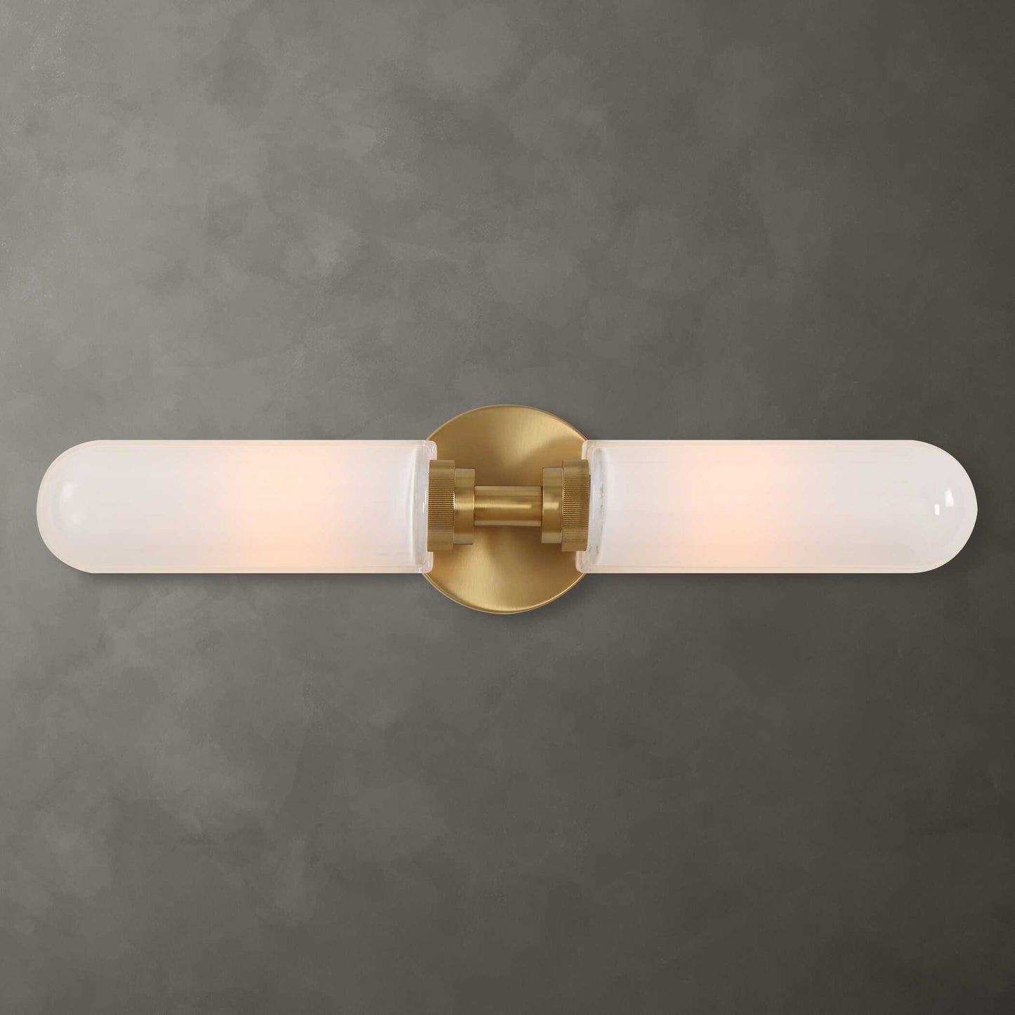 Wellsville 2 Lt Brass Sconce