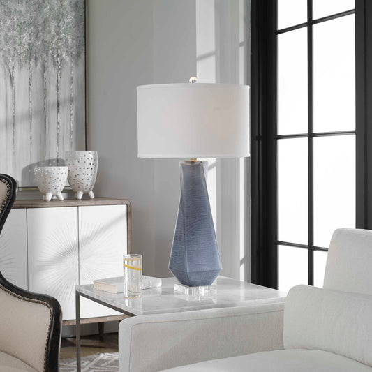 Anatoli Charcoal Gray Table Lamp