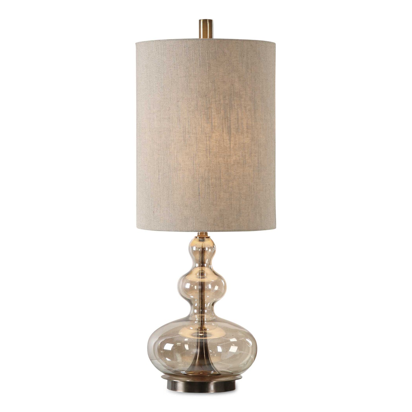 Formoso Amber Glass Table Lamp