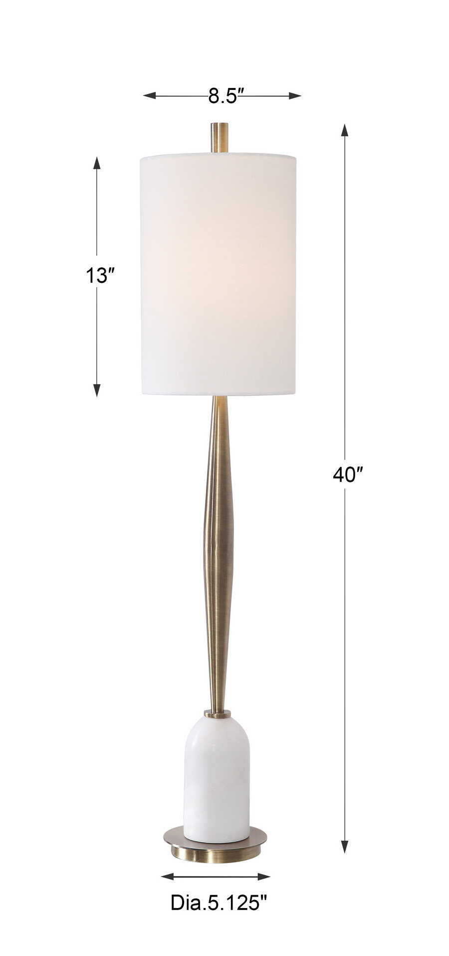 Minette Mid-Century Buffet Lamp