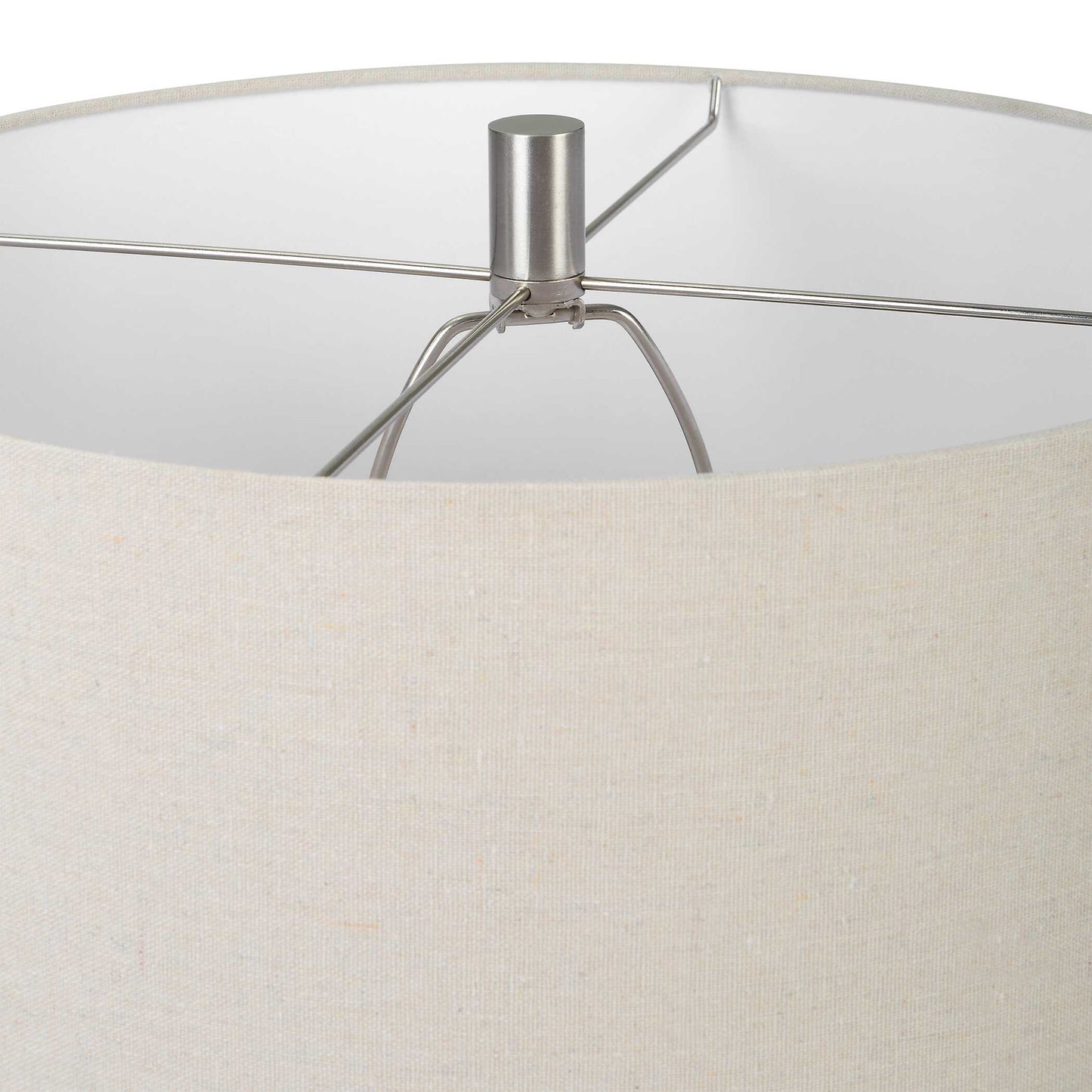 Cyclone Ivory Table Lamp