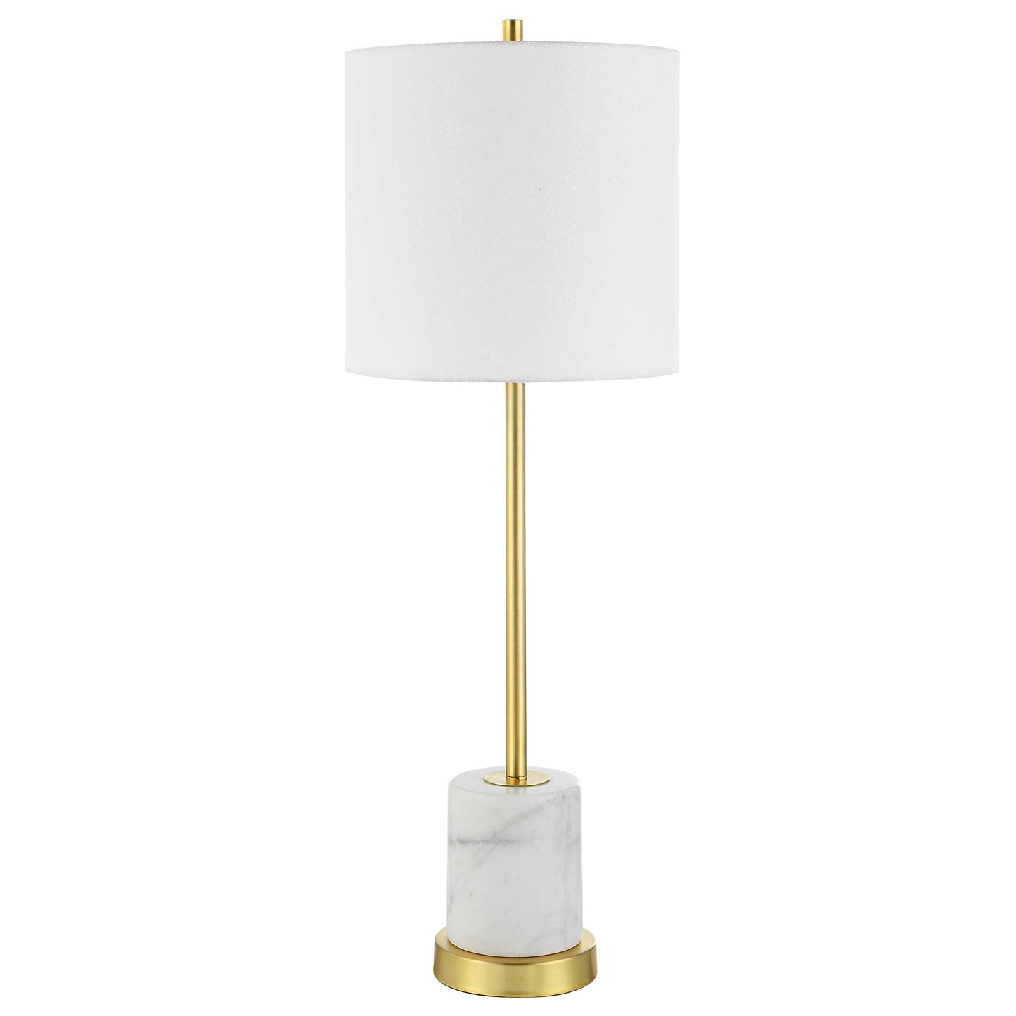Turret Gold Buffet Lamp