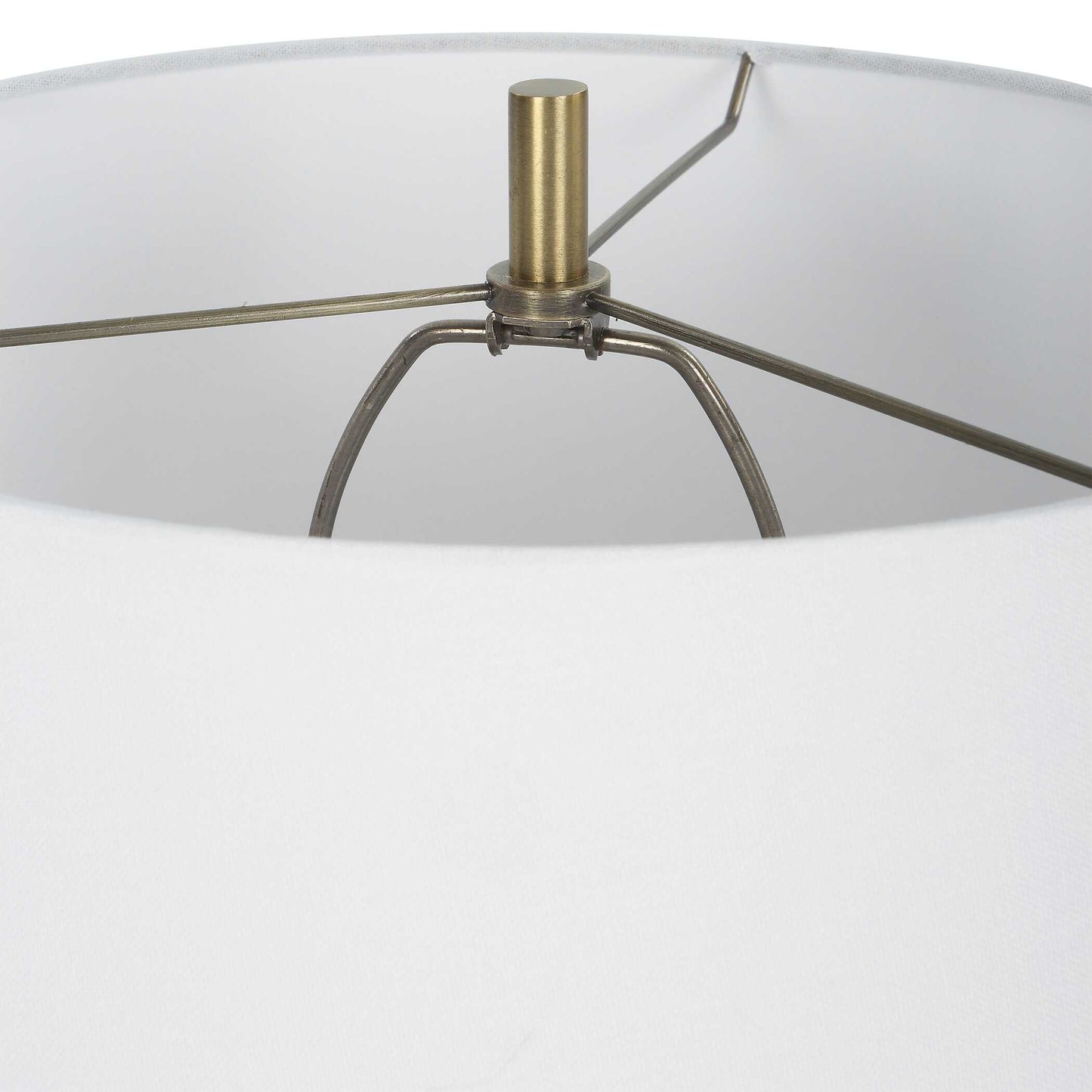 Kavos Geometric Blue Table Lamp