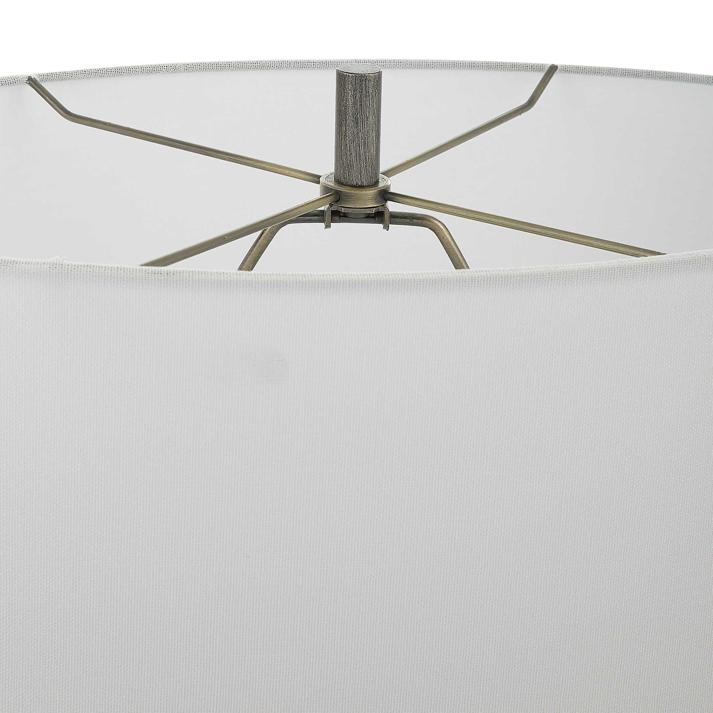V-Groove Modern Table Lamp