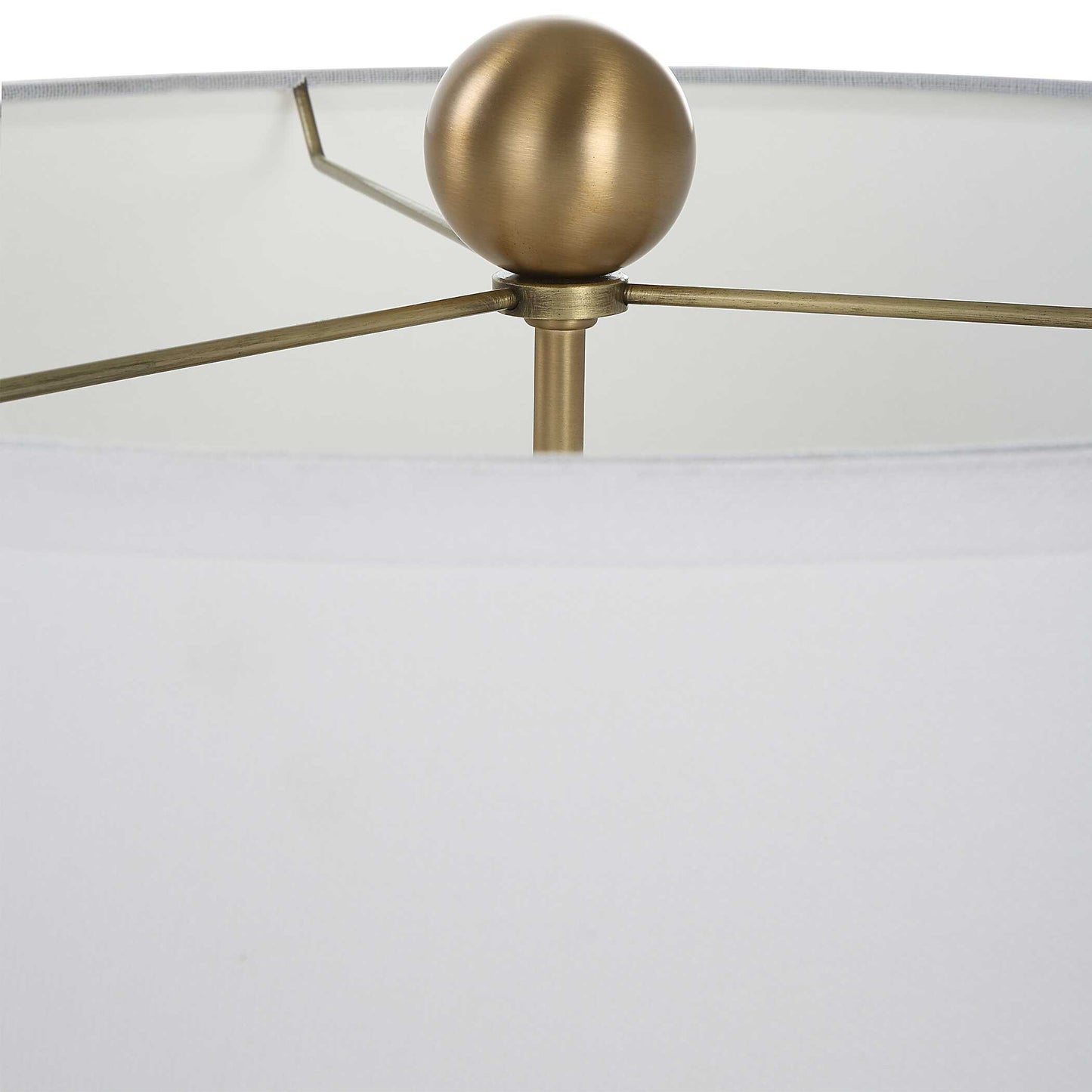 Cardoni Bronze Glass Table Lamp