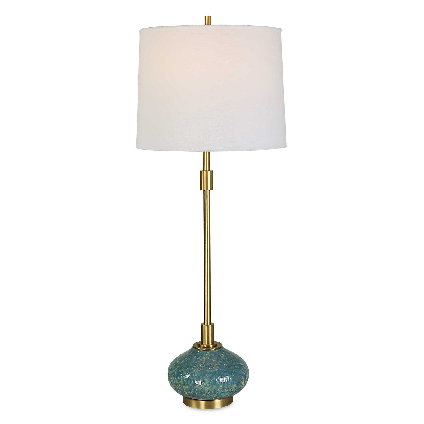 Kaimana Aged Blue Buffet Lamp