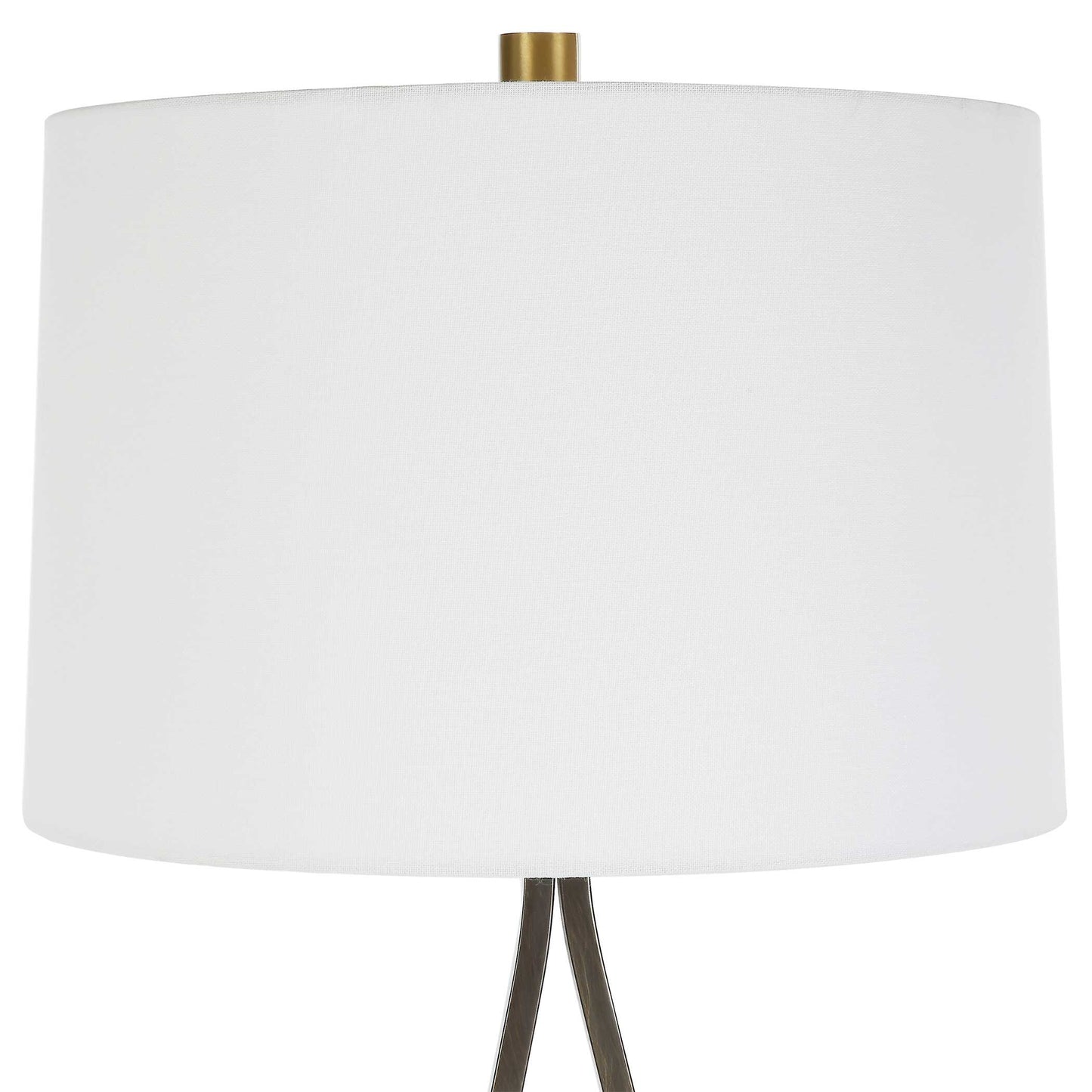 Separate Paths Iron Table Lamp