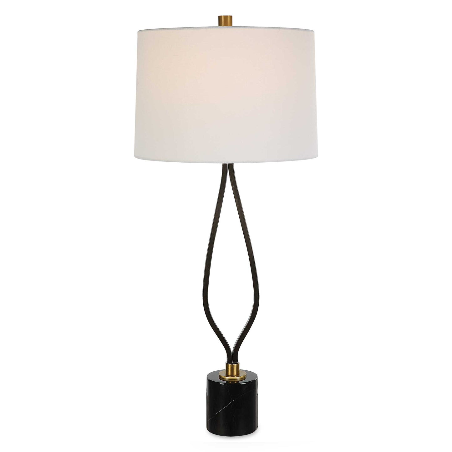 Separate Paths Iron Table Lamp