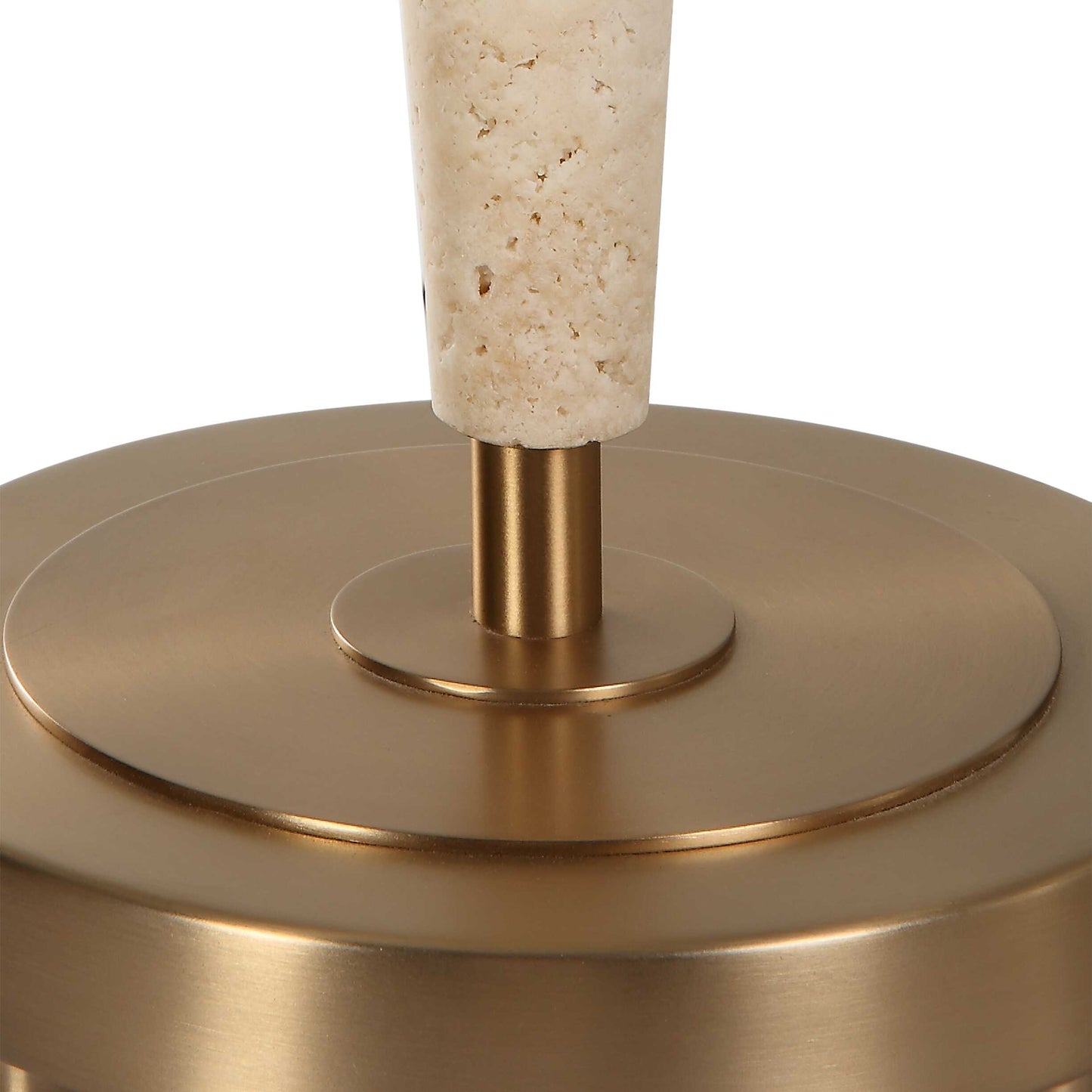 Palu Travertine Table Lamp