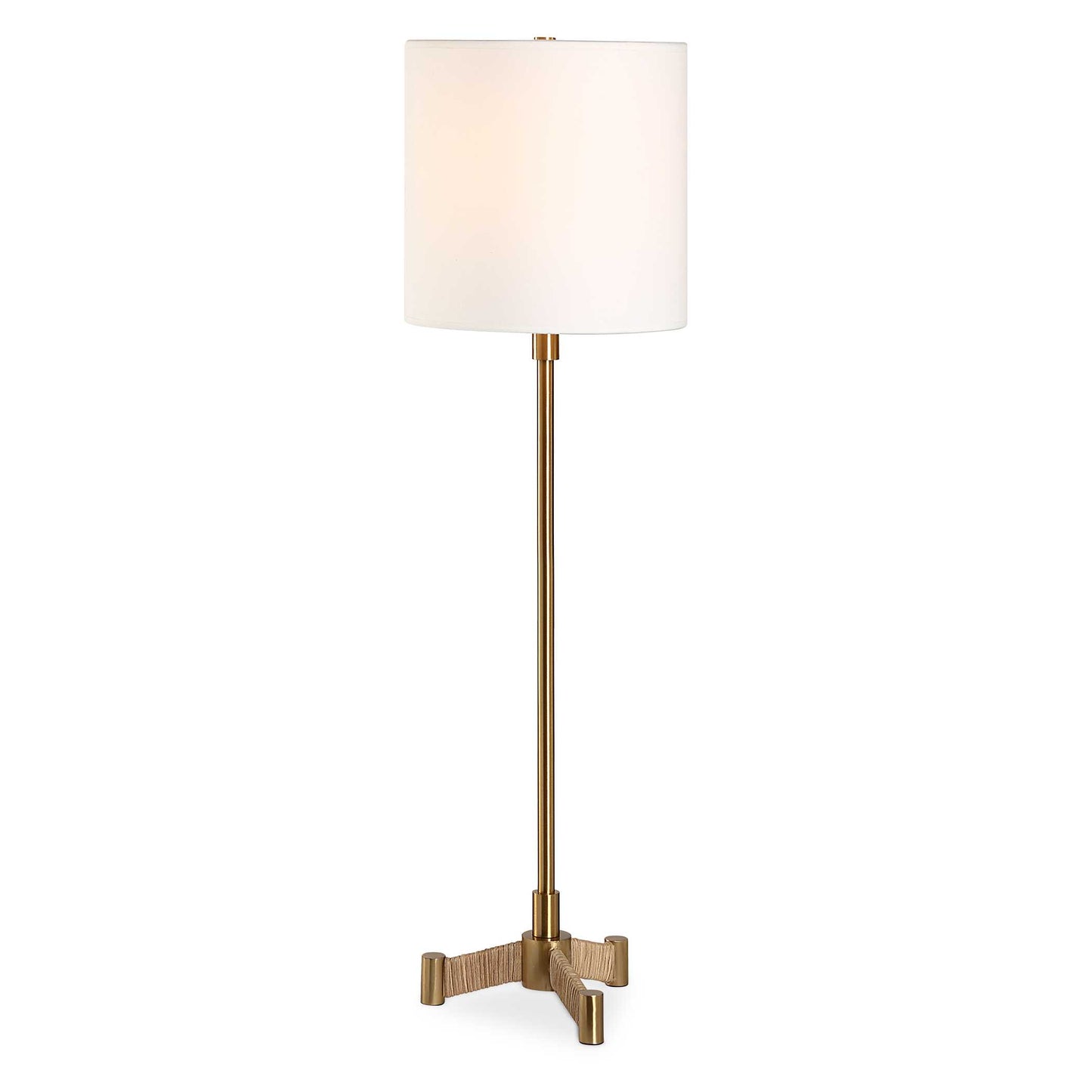 Lautoka Brass Buffet Lamp
