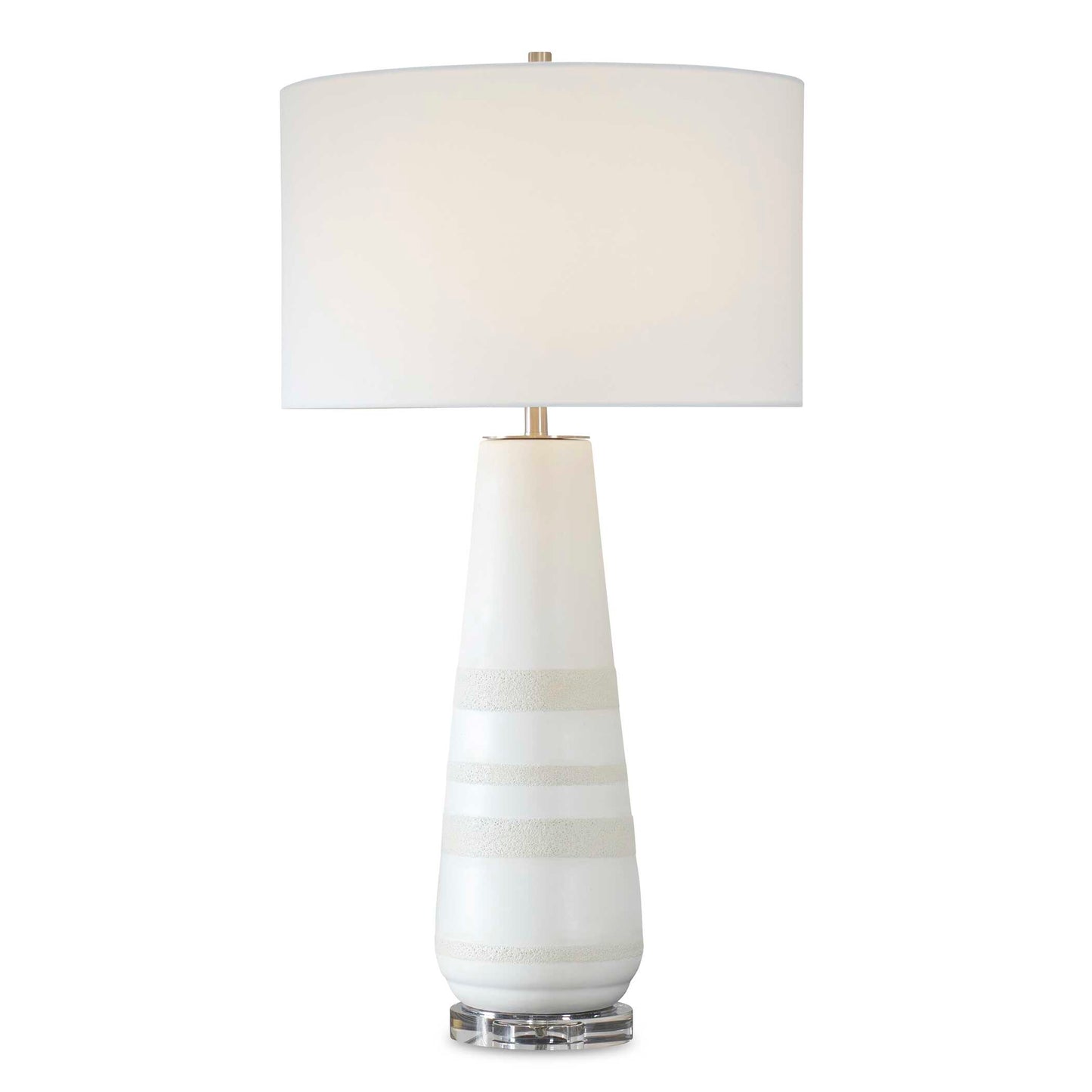 Santino Crackled Ivory Table Lamp