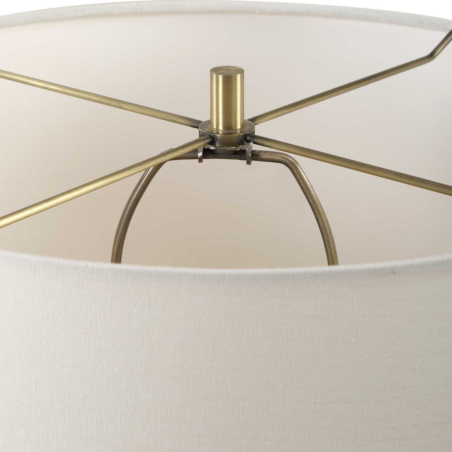 Aubrey Travertine Table Lamp