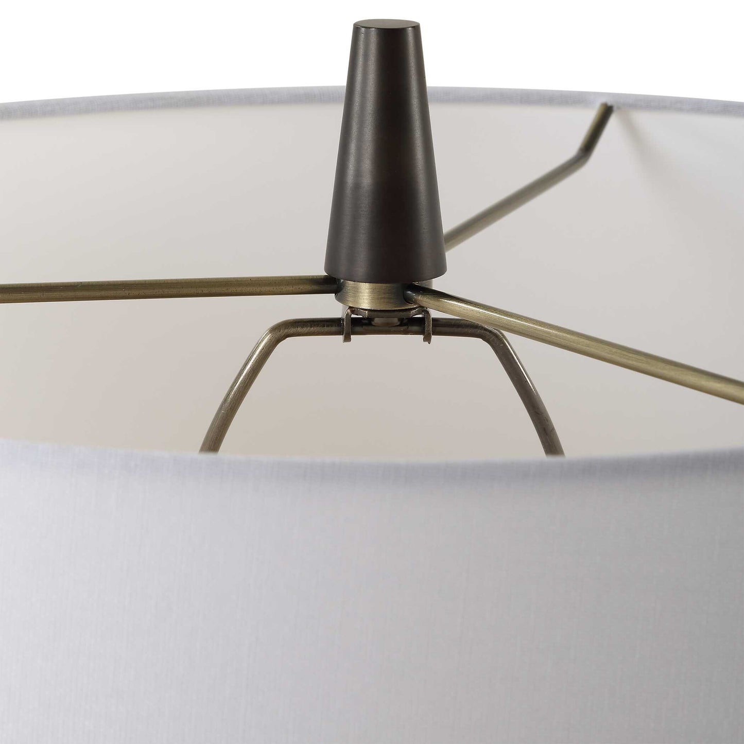 Loire Ivory Glaze Table Lamp