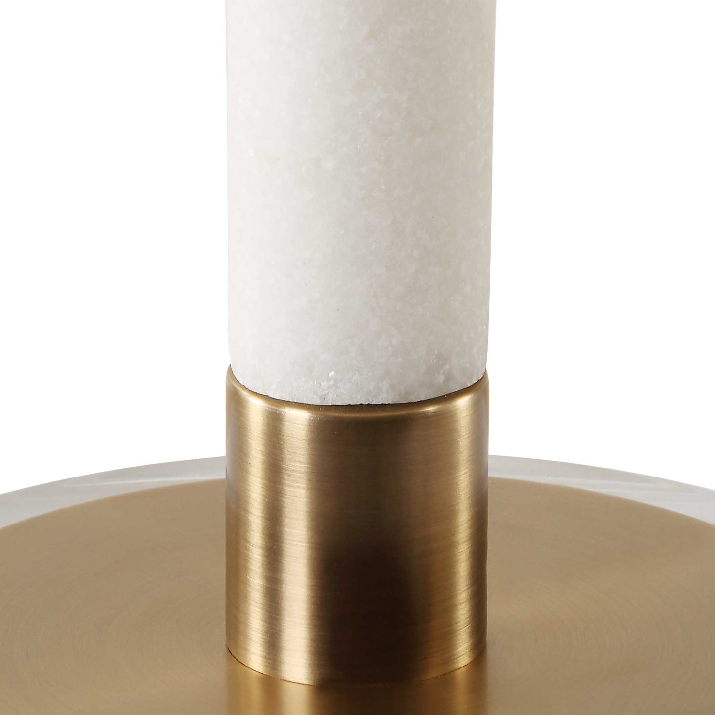 Colette White Stone Table Lamp