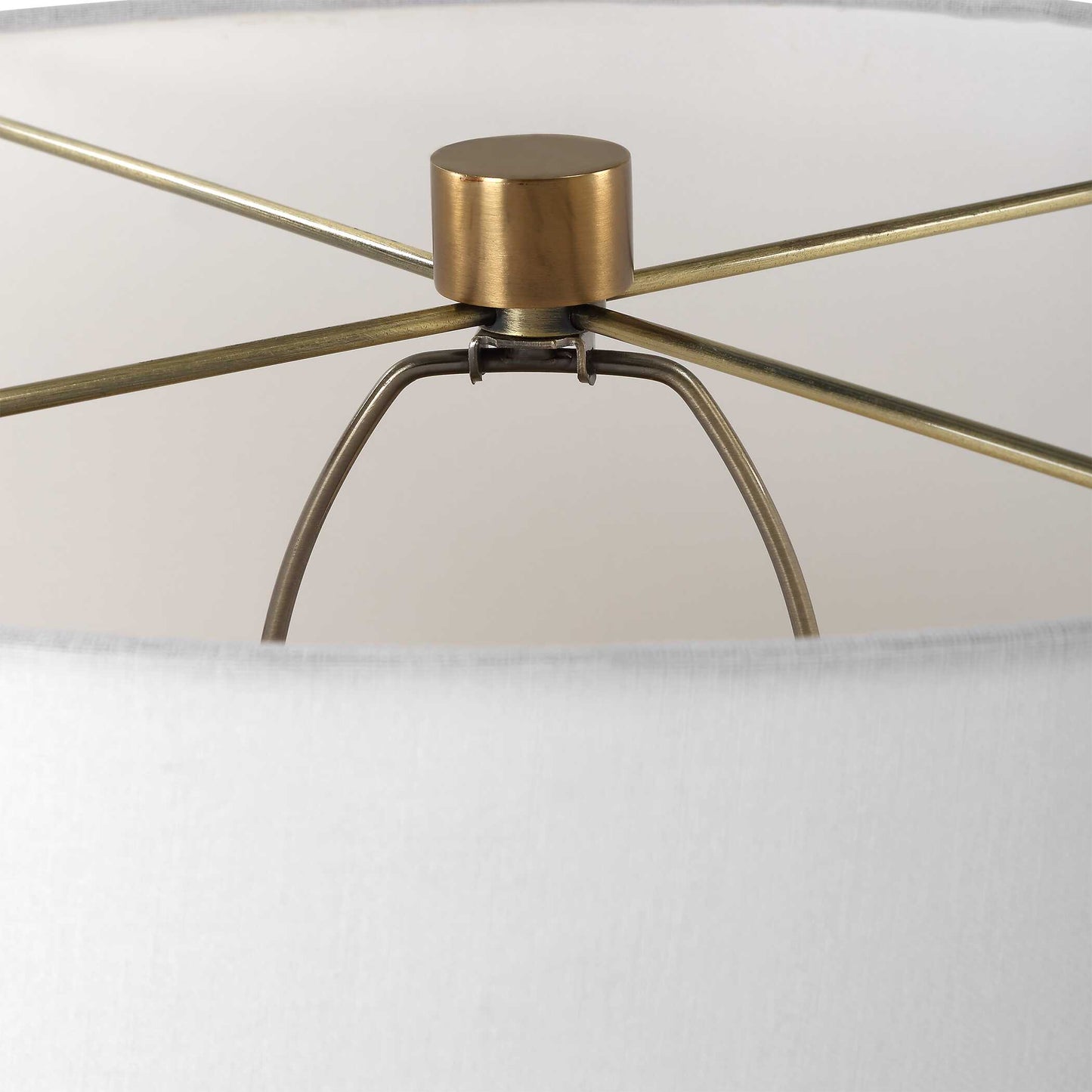 Americana Aged Black Table Lamp