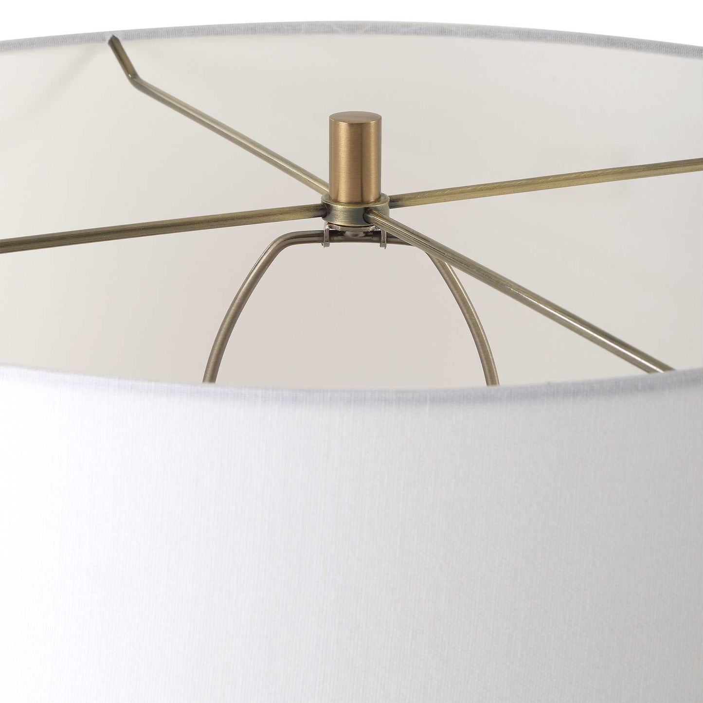 Knox Travertine Floor Lamp