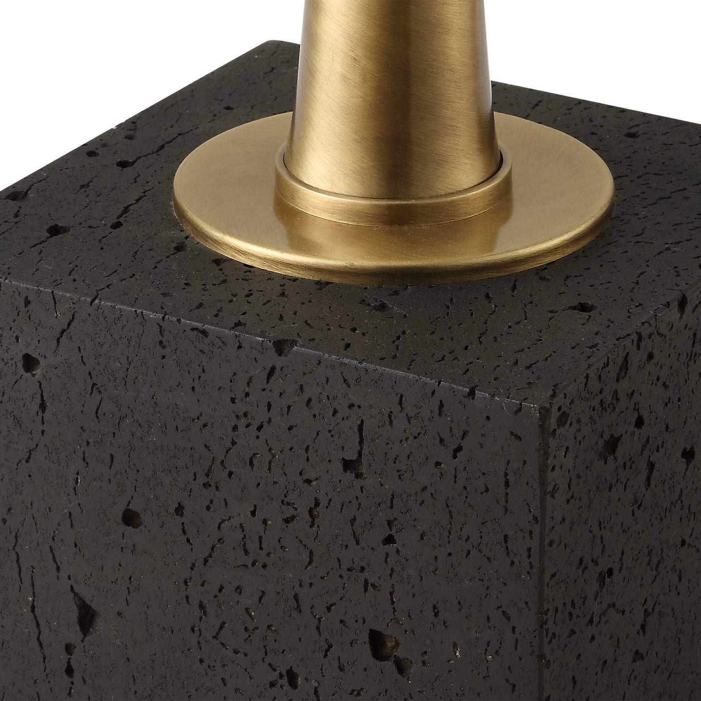 Shino Antique Brass Floor Lamp