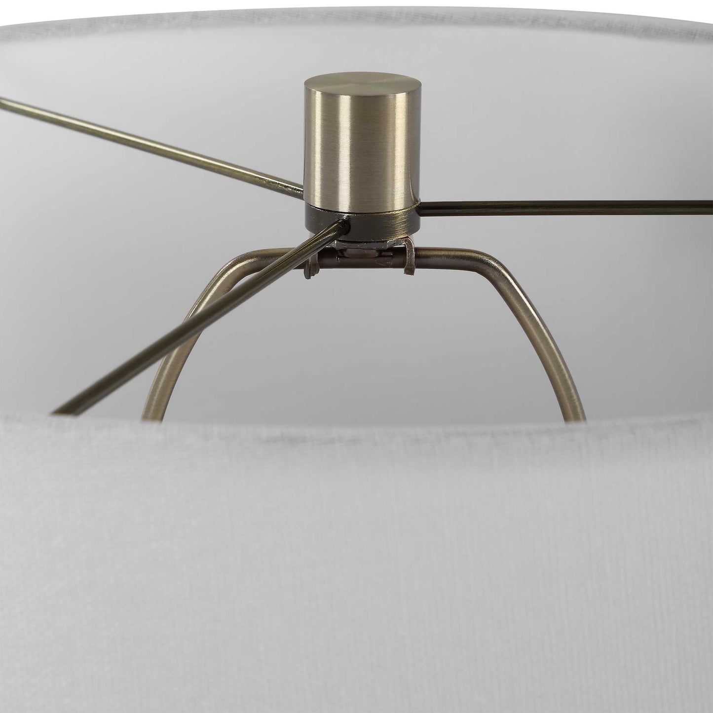 Foster Black Glaze Table Lamp