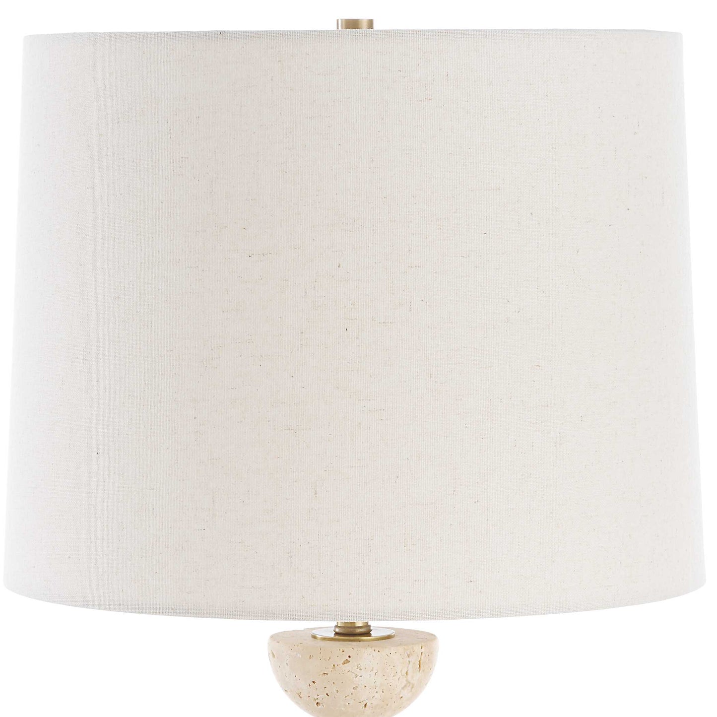 Hemisphere Brass Buffet Lamp