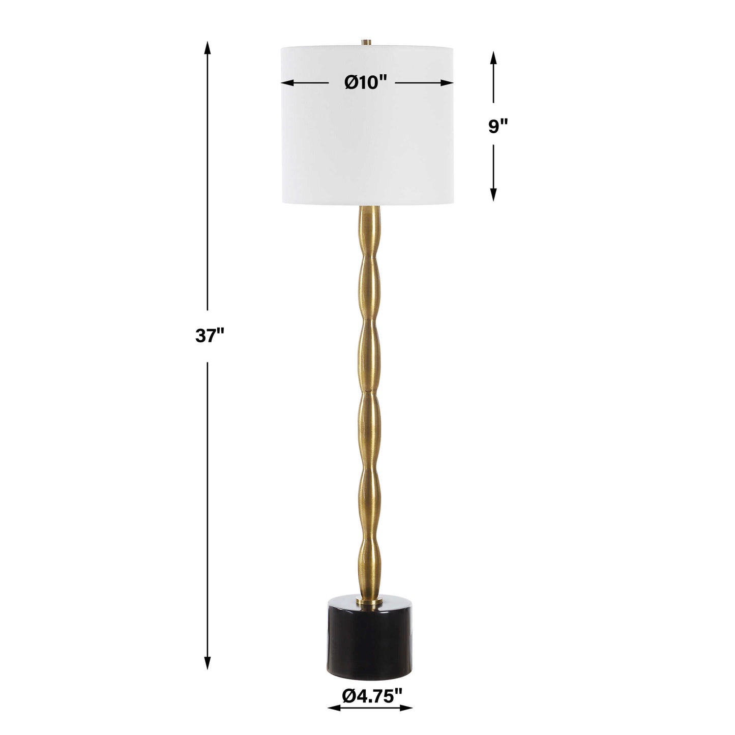 Ezra Brass Buffet Lamp